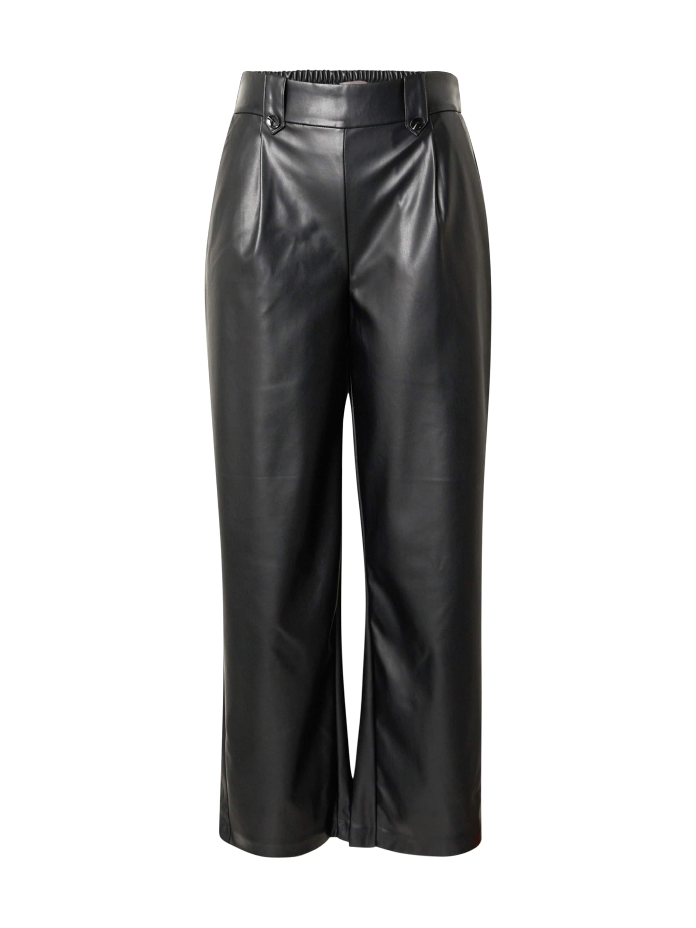 ONLY Carmakoma Широка кройка Панталон с набор 'CARBina' в черно: отпред