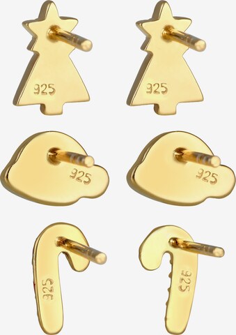 ELLI Earrings 'Weihnachten' in Gold