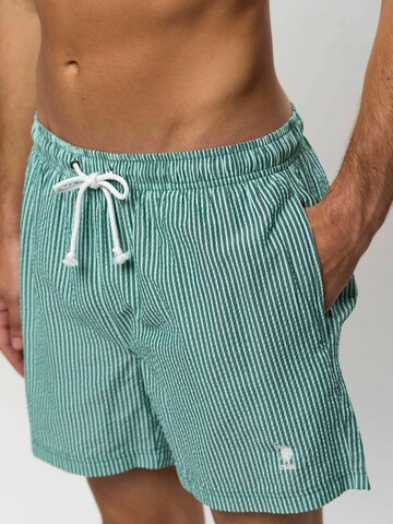 U.S. POLO ASSN. Zwemshorts ' Briggs Swimshorts ' in Groen