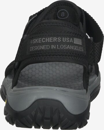 SKECHERS Sandale in Schwarz