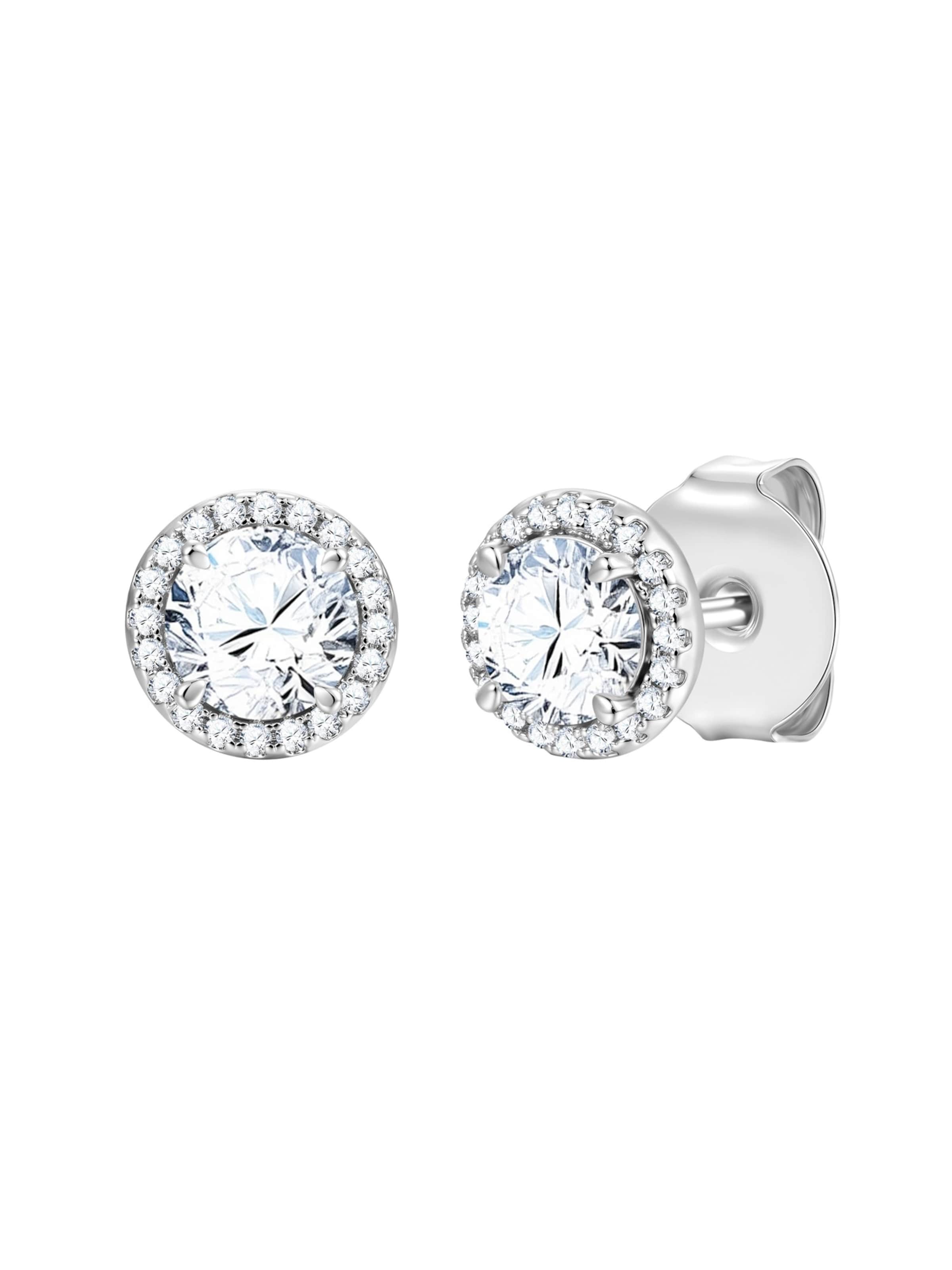 Lulu & Jane - Pendientes en plata: frente