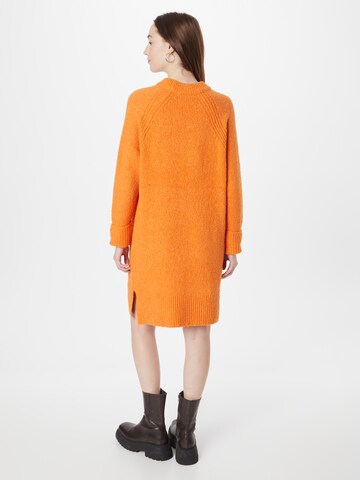 ESPRIT Gebreide jurk in Oranje