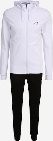 EA7 Emporio Armani - Ropa para correr en negro: frente