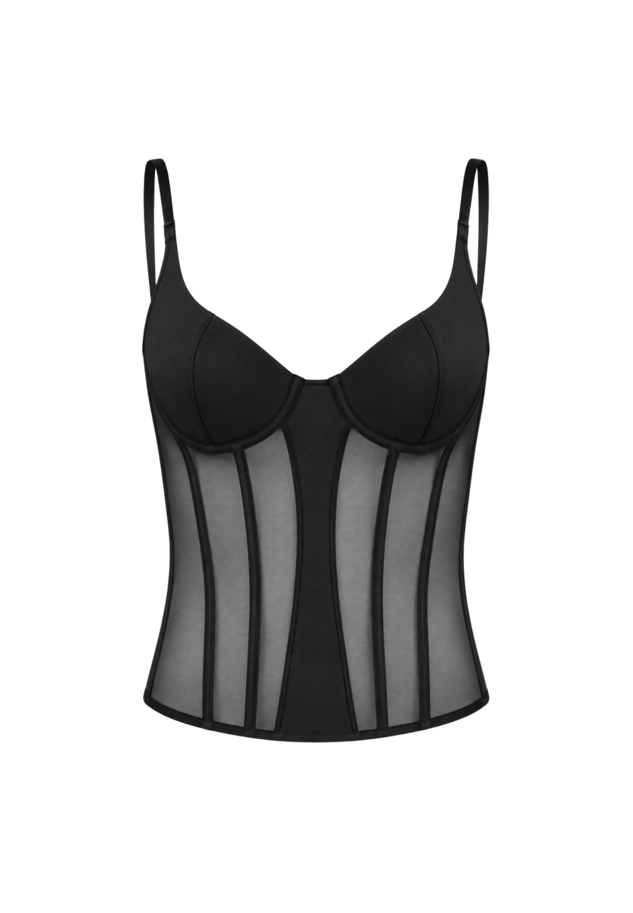 OW Collection Top in Schwarz