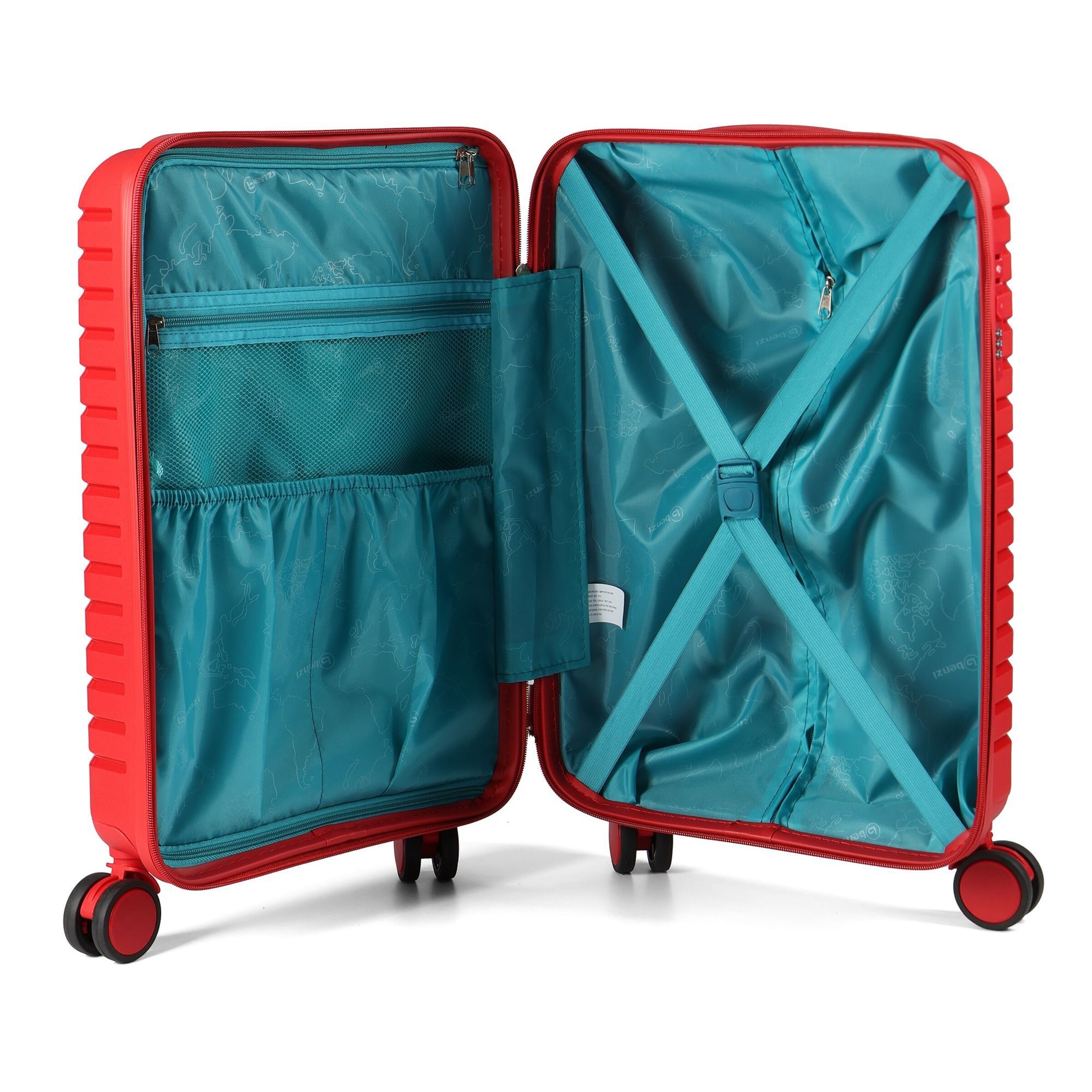 Benzi Trolley in Red