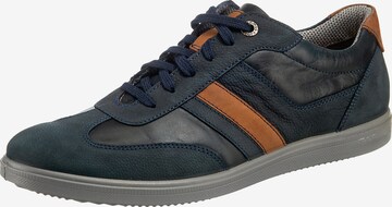 JOMOS Lace-Up Shoes in Blue: front