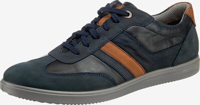 JOMOS Schnürschuhe in dunkelblau / orange, Produktansicht