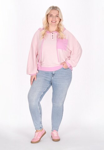 MYMO - Sweatshirt em rosa
