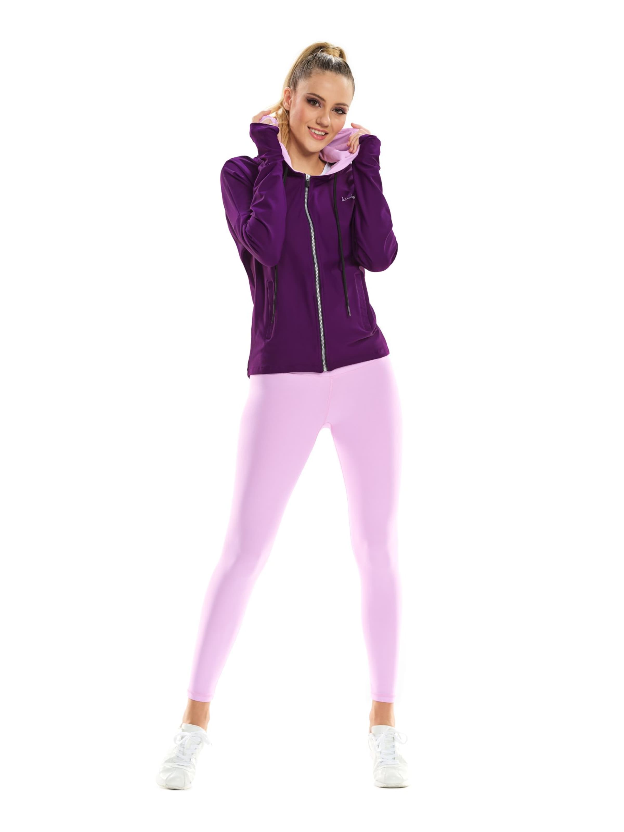 Veste de sport 'J008C' Winshape en violet
