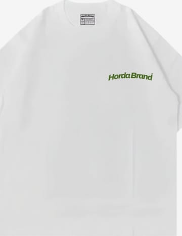T-Shirt 'Boxy Oversized Heavyweight Cotton T‑Shirt – Made in Italy' Horda en blanc : devant
