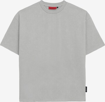 T-Shirt Prohibited en gris : devant