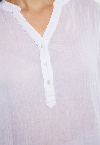 usha WHITE LABEL Blouse in White