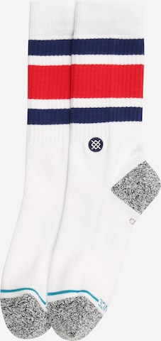 Stance Athletic Socks 'Boyd' in White: front