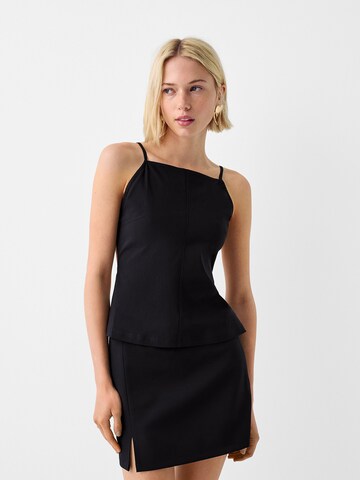 Bershka Top in Black: front