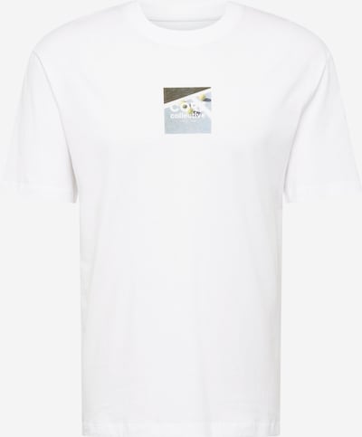 JACK & JONES T-Shirt 'BERLIN' in hellblau / apfel / dunkelgrün / weiß, Produktansicht