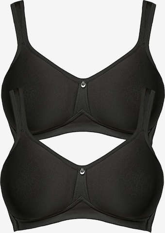 SUSA Bra 'Catania' in Black: front