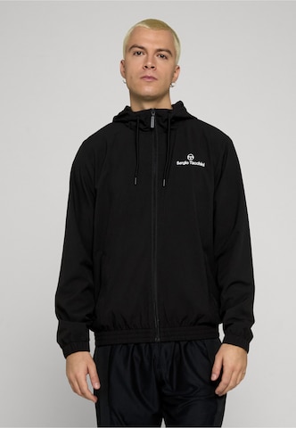 Sergio Tacchini Tréningdzseki 'Carson' - fekete: elől