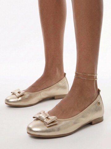 Maciejka Ballet Flats 'P6802-25/00-0' in Gold
