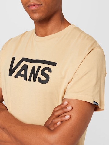 Tricou de la VANS pe bej