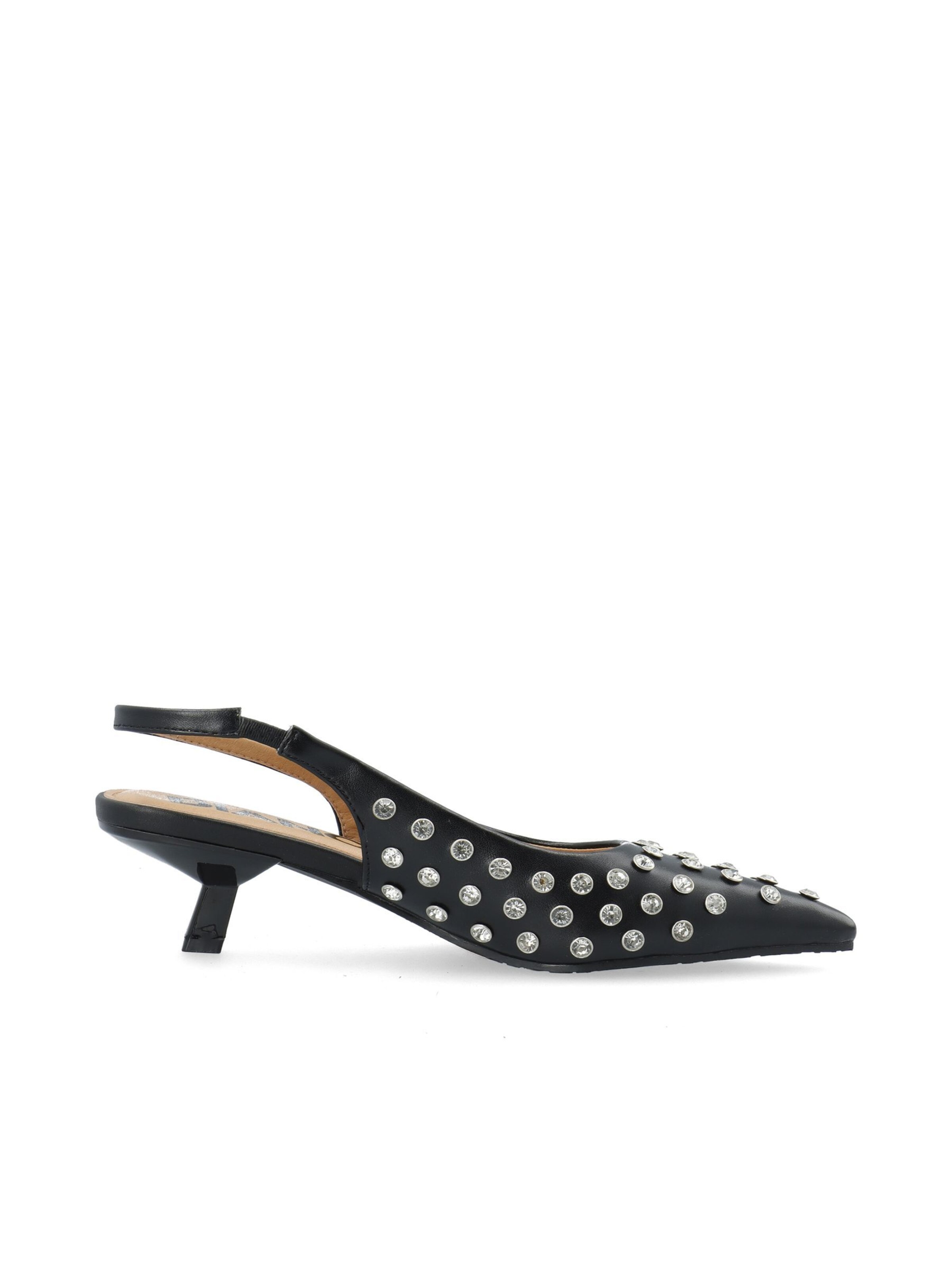 Escarpins 'KRISTIN' Bianco en noir