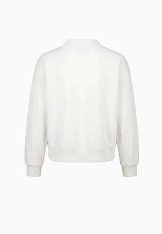 MYMO Sweatshirt 'Pop' in Weiß