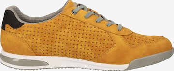bugatti Athletic lace-up shoe 'Trevor' in Yellow