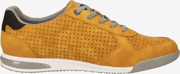 bugatti Athletic Lace-Up Shoes 'Trevor' in Yellow