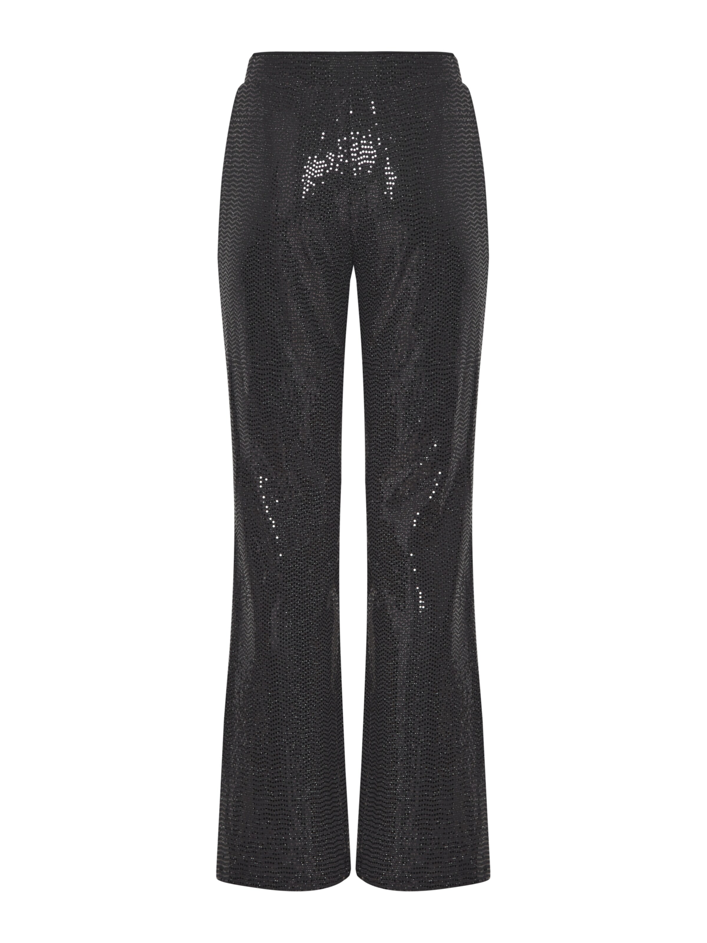 ICHI Flared Bukser 'IHLOANE' i sort