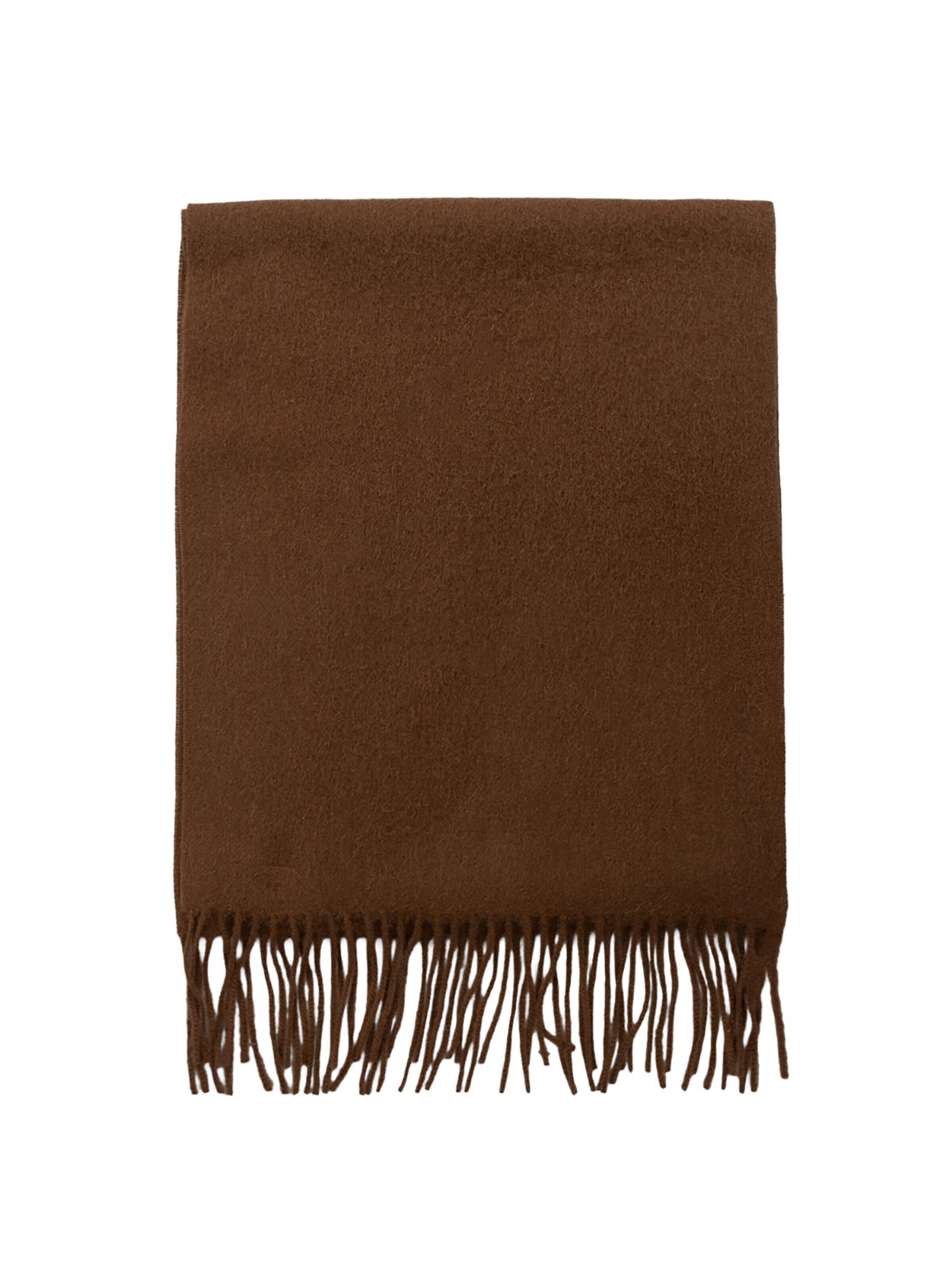 L'Arte Milano Shawl in Brown: front