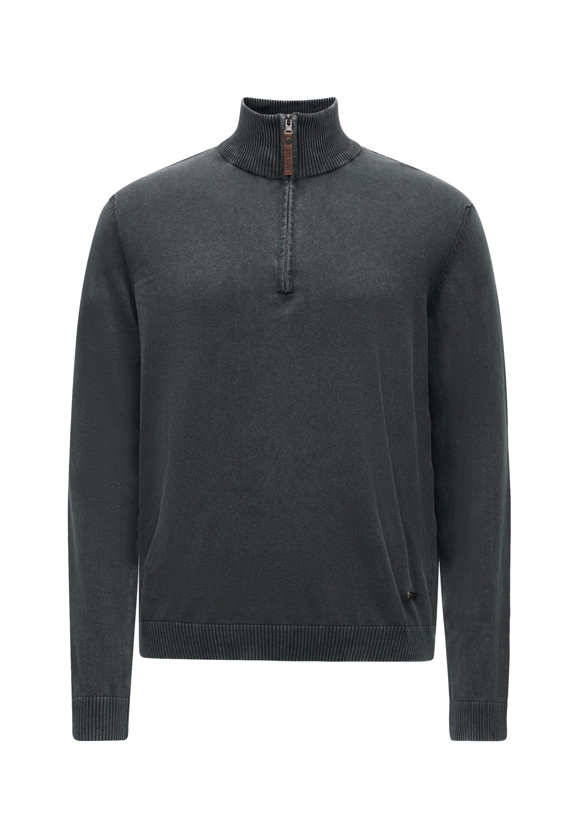 Pull-over 'Arkmill' INDICODE JEANS en gris : devant