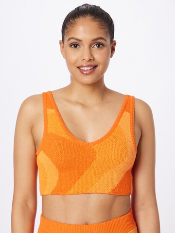 WEEKDAY Top 'Issa' in Orange: predná strana