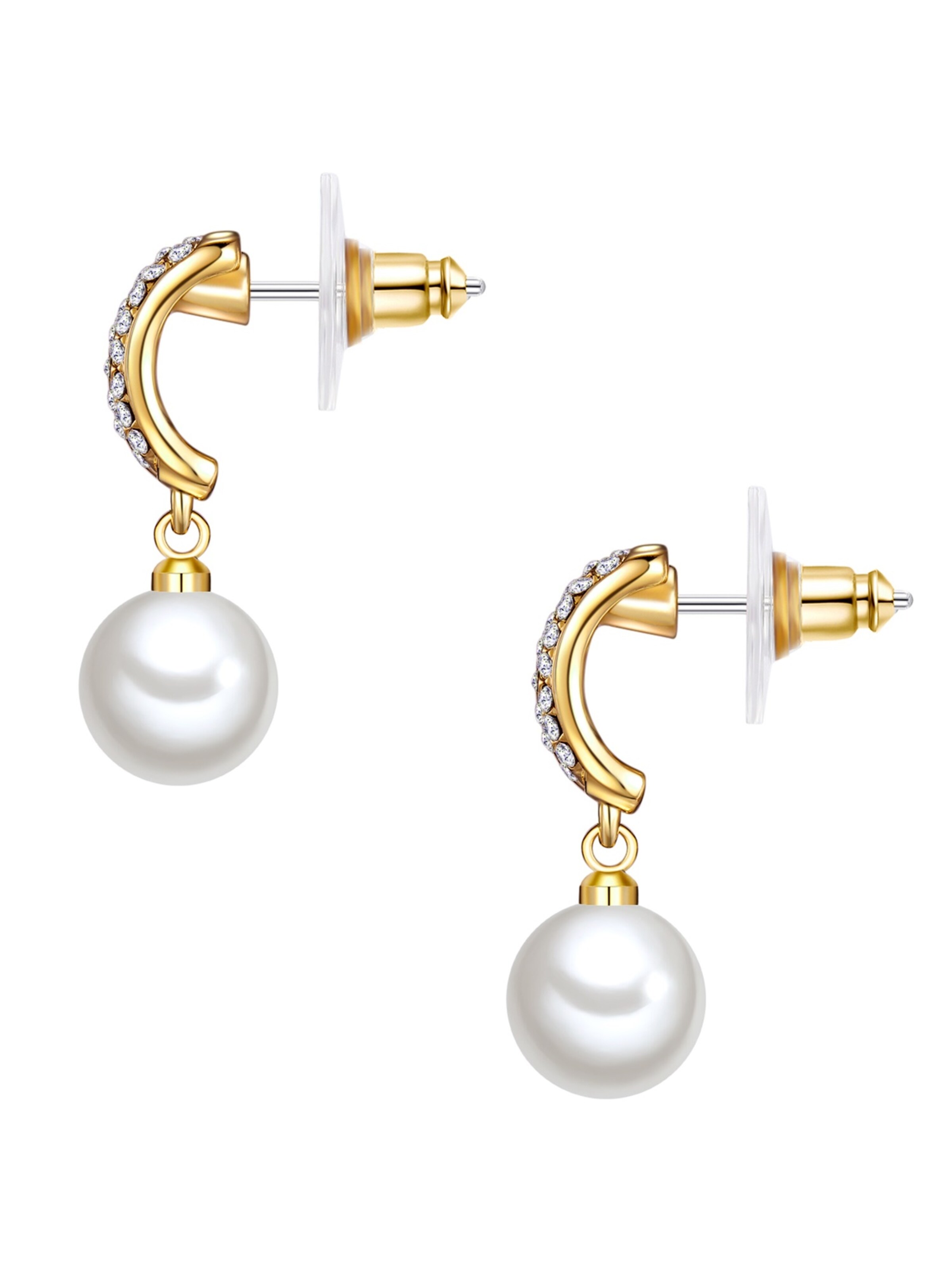 Lulu & Jane Oorbellen in Goud