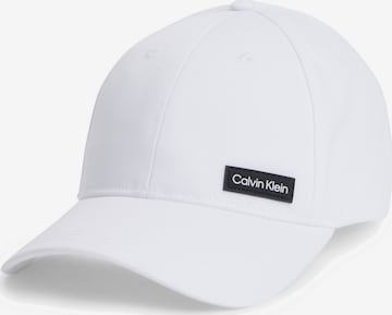 Calvin Klein Cap in White: front