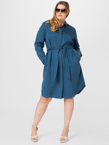 Calvin Klein Curve Kleid in Blau
