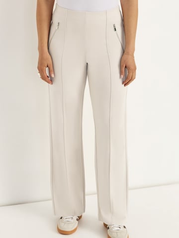 Cellbes of Sweden Wide leg Pantalon in Beige