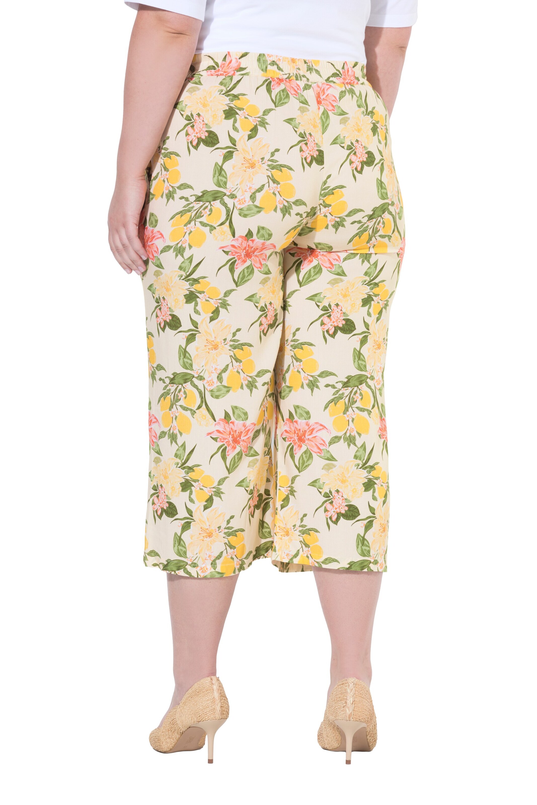 MIAMODA Regular Trousers in Yellow