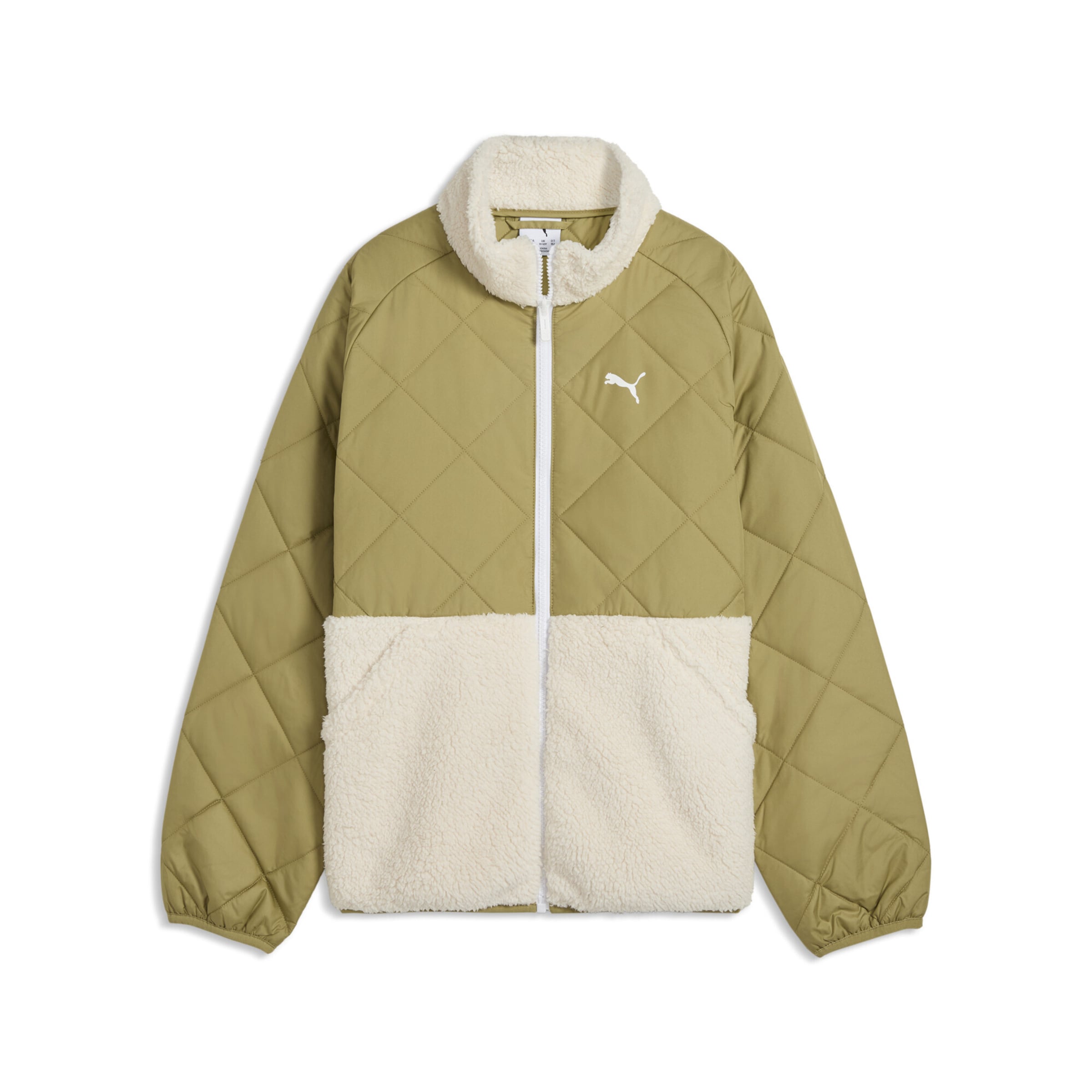 Veste mi-saison PUMA en beige : devant