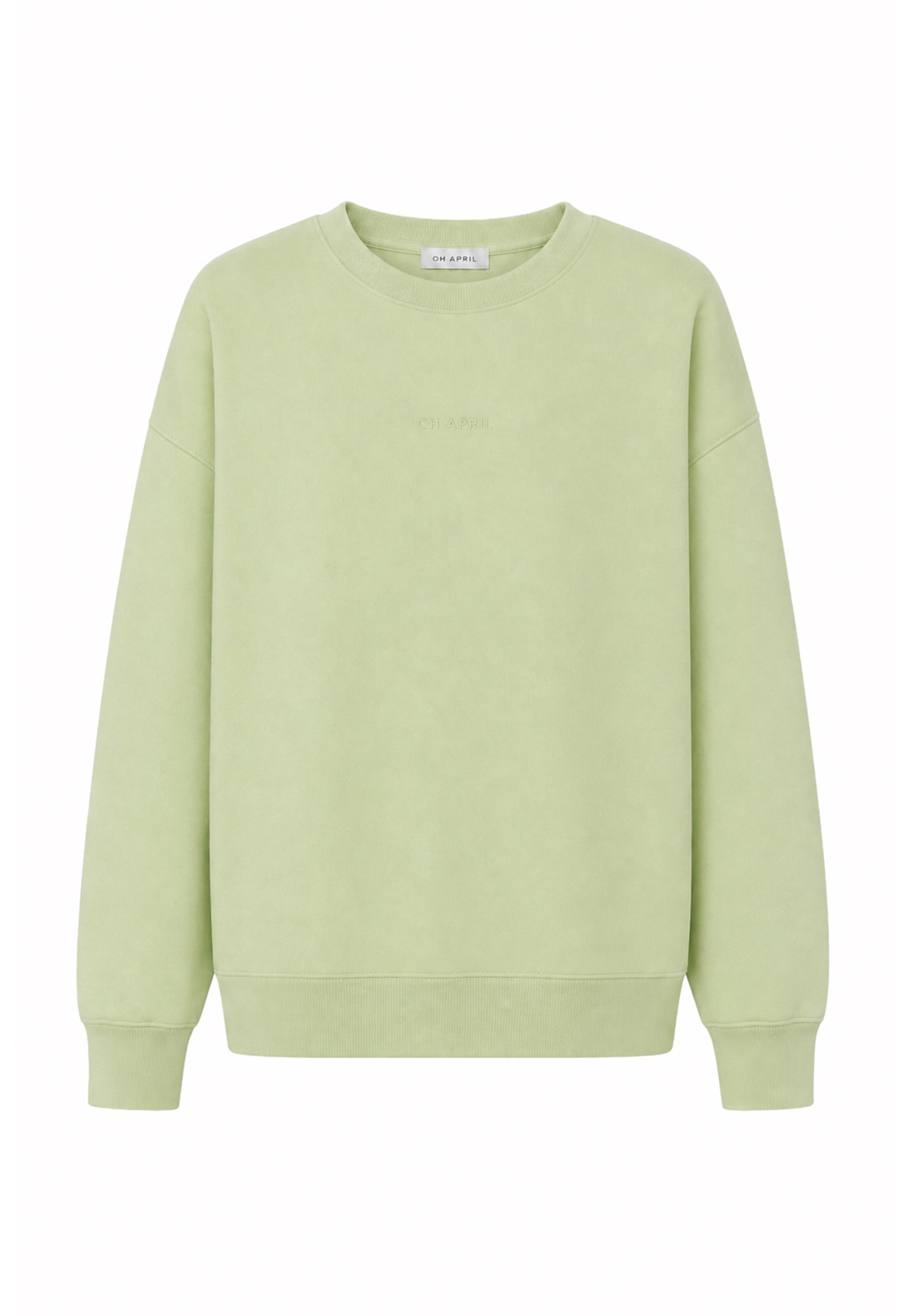 OH APRIL Sweatshirt 'Midsummer' in Grün: Vorderseite