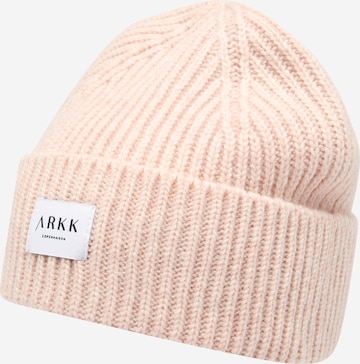 ARKK Copenhagen Beanie in Pink: front