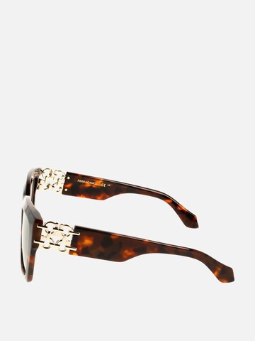 FERRAGAMO - Gafas de sol en marrón
