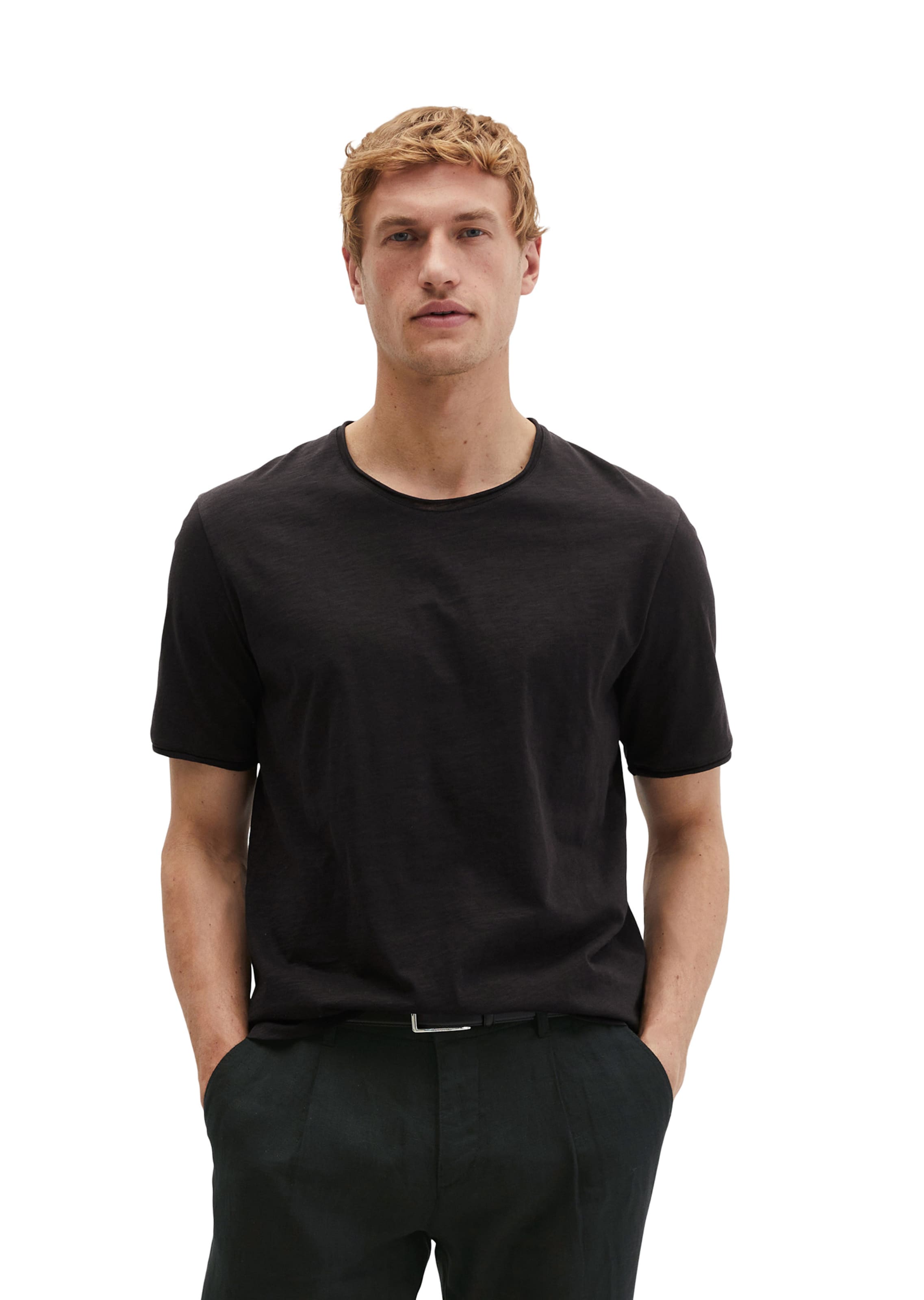 Marc O'Polo Shirt in Black: front