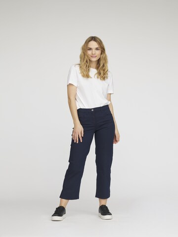 LAURIE Pants 'Amelia Slit' in Blue: front