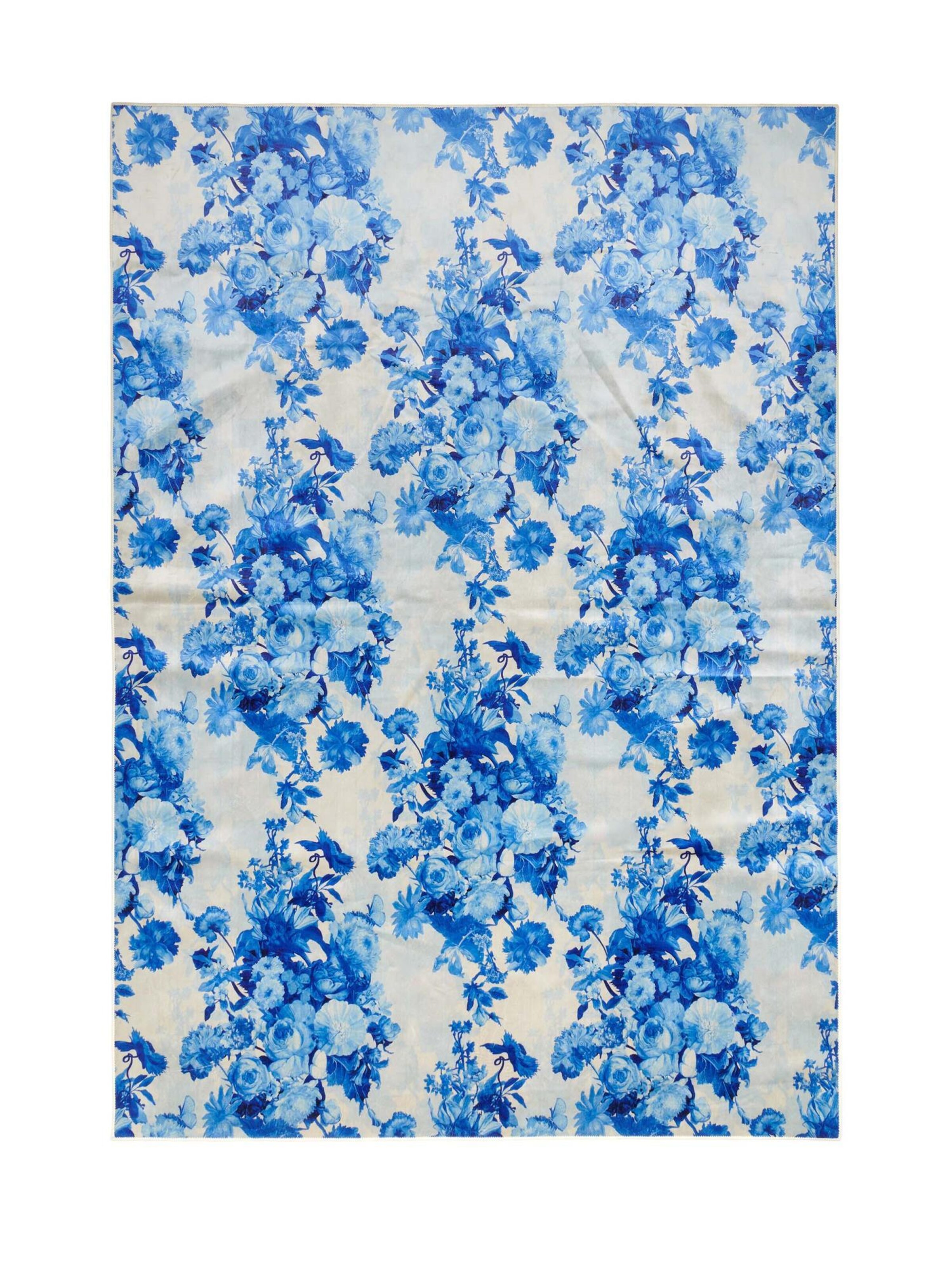 ESSENZA Carpet 'Leila' in Blue: front