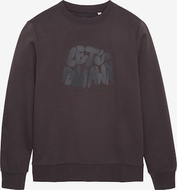 TOM TAILOR Sweatshirt in Grey: front