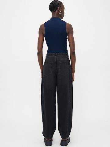 Only Tall Barrel Jeansy 'ONLCHARA' w kolorze czarny