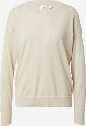 Pull-over GAP en beige : devant