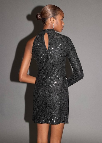 MANGO TEEN Kleid 'Silvi' in Schwarz