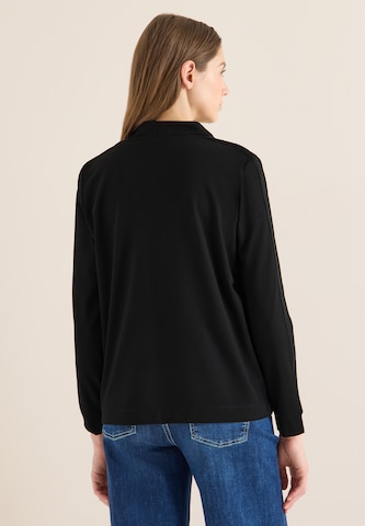 CECIL Sweatjacke in Schwarz