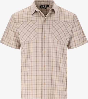 Whistler Regular fit Functioneel overhemd 'Leslies' in Bruin: voorkant