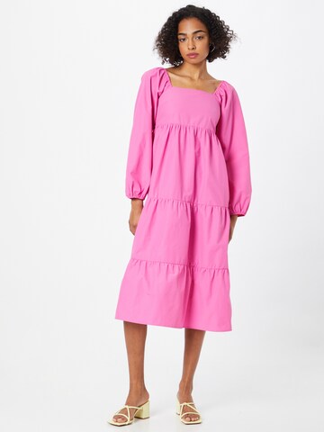 Gestuz Платье 'Bernadette' в Ярко-розовый: спереди